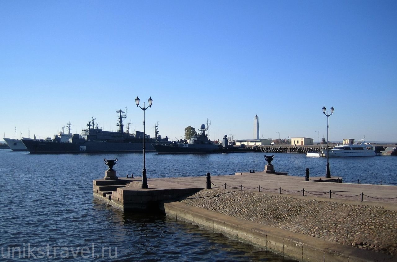 Петровская пристань в Кронштадте